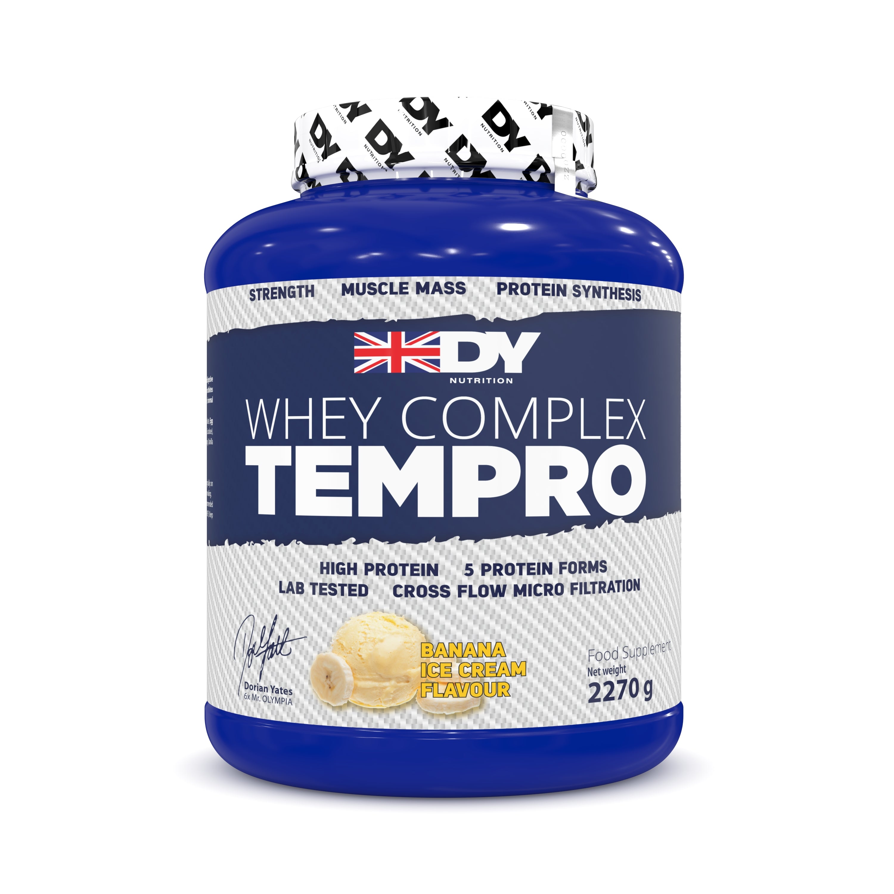 Dorian Yates Whey Complex Tempro 2270g