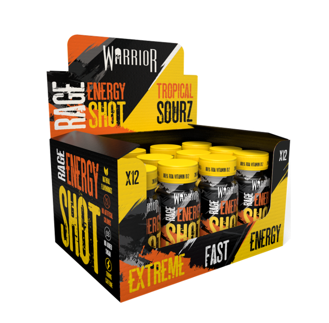 Warrior RAGE Preworkout shot NYC shop Nutrition